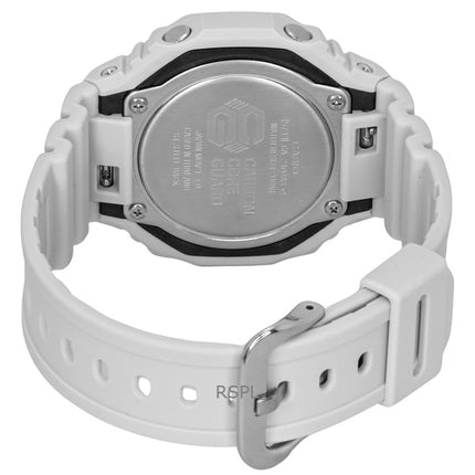 Montre homme Casio G-Shock GA-2100AS-5A, analogique, numérique, bracelet en résine biosourcée, cadran bleu, quartz, 200 m