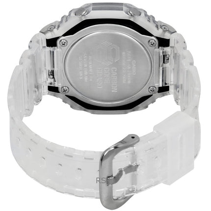 Montre Casio G-Shock analogique numérique, bracelet en résine, cadran bleu, quartz, GA-2100BM-7A2, 200 m, unisexe