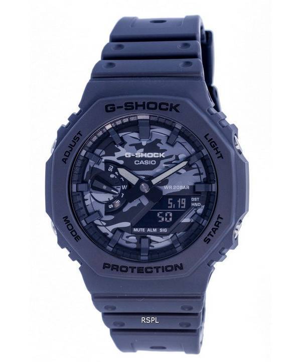 Montre pour homme à quartz analogique numérique Casio G-Shock Diver GA-2100CA-8A GA2100CA-8 200M