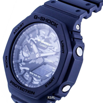 Montre pour homme à quartz analogique numérique Casio G-Shock Diver GA-2100CA-8A GA2100CA-8 200M