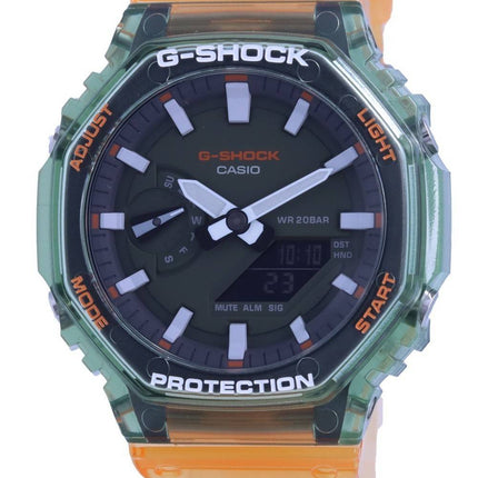 Montre pour homme Casio G-Shock Ã©dition limitÃ©e Hidden Coast couleur spÃ©ciale analogique numÃ©rique GA-2100HC-4A GA2100HC-4 200M
