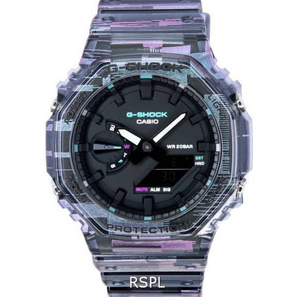 Casio G-Shock Analogique Numérique Cadran Noir Quartz GA-2100NN-1A GA2100NN-1 200M Montre Homme