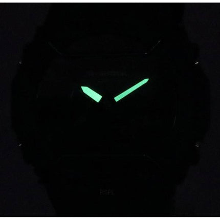 Montre pour homme Casio ton sur ton G-Shock analogique numérique cadran chromatique bleu Quartz GA-2100PT-2A GA2100PT-2 200M