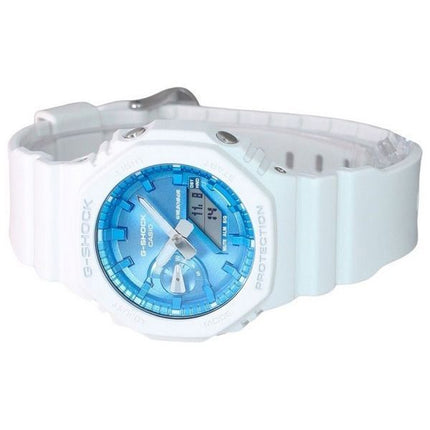 Montre pour homme Casio G-Shock Seasonal Collection 2023 analogique numérique avec cadran bleu à quartz GA-2100WS-7A 200M