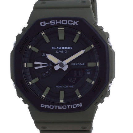 Montre pour homme Casio G-Shock Analog Digital Carbon Core Guard GA-2110SU-3A GA2110SU-3 200M