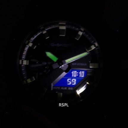 Montre pour homme Casio G-Shock Analog Digital Carbon Core Guard GA-2110SU-3A GA2110SU-3 200M