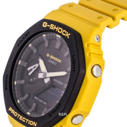 Montre pour homme à quartz analogique numérique Casio G-Shock Diver GA-2110SU-9A GA2110SU-9 200M