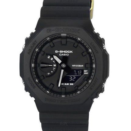 Montre pour homme Casio G-Shock analogique numérique 40e anniversaire Remaster Black Series Quartz GA-2140RE-1A 200M