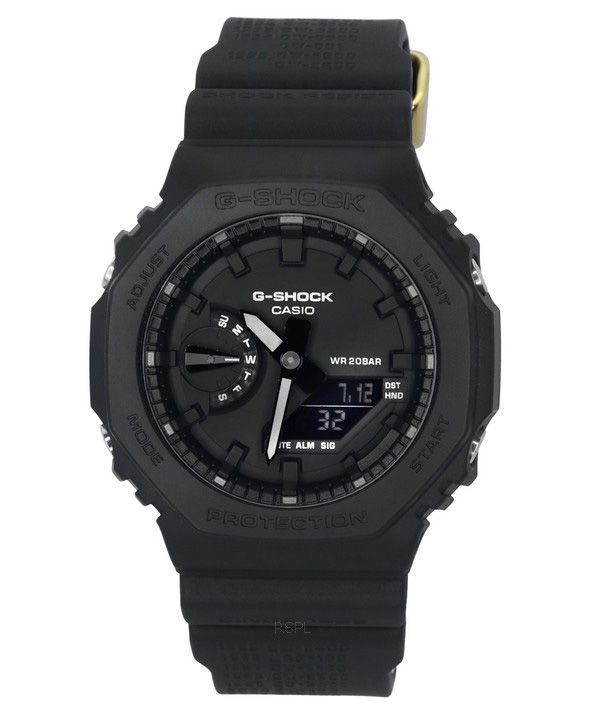 Montre pour homme Casio G-Shock analogique numérique 40e anniversaire Remaster Black Series Quartz GA-2140RE-1A 200M