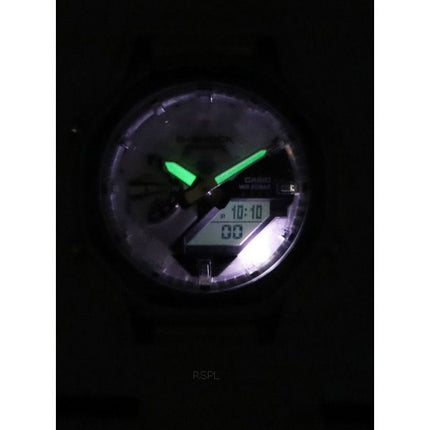 Montre pour homme Casio G-Shock 40e anniversaire Clear Remix édition limitée à  quartz analogique numérique GA-2140RX-7A 200M