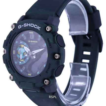 Casio G-Shock Mystic Forest Analogique Numérique Quartz GA-2200MFR-3A GA2200MFR-3 200M Montre Homme