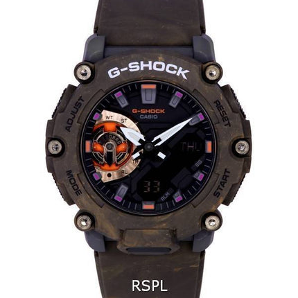 Casio G-Shock Analogique Numérique Cadran Noir Quartz GA-2200MFR-5A GA2200MFR-5 200M Montre Homme