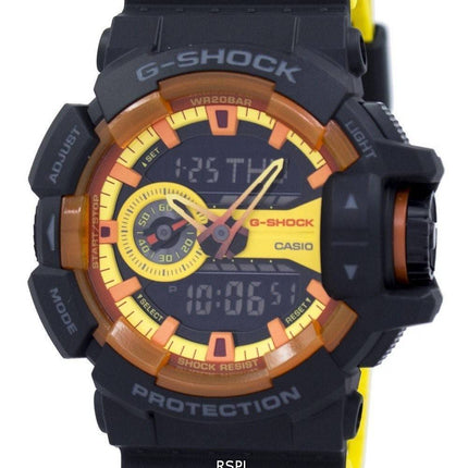 Montre Casio G-Shock résistant aux chocs analogique numérique GA-400BY-1ADR GA400BY-1ADR masculine