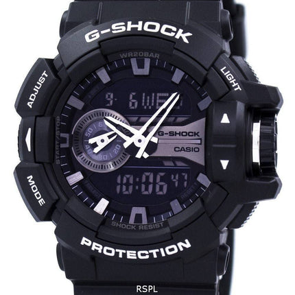 Montre Casio G-Shock Analog numérique World Time GA-400GB-1A Hommes