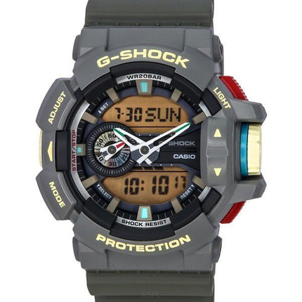 Casio G-Shock Analogique Numérique Rétro Mode Vintage Série Quartz GA-400PC-8A 200M Montre Homme