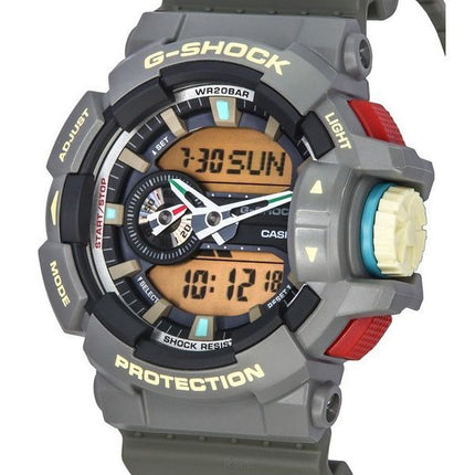Casio G-Shock Analogique Numérique Rétro Mode Vintage Série Quartz GA-400PC-8A 200M Montre Homme