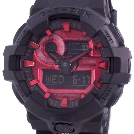 Montre Casio G Shock GA-700AR-1A Quartz résistant aux chocs 200M masculin