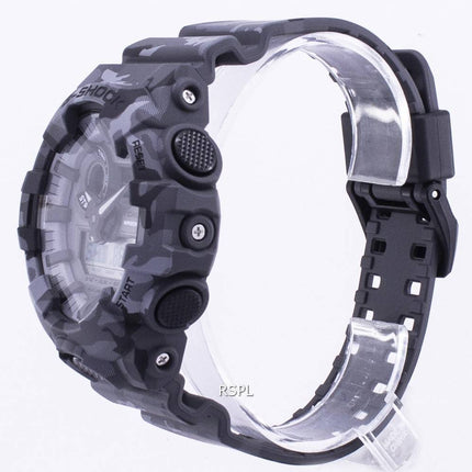 Montre Casio Illuminator G-Shock résistant aux chocs analogique numérique GA-700CM-8 a GA700CM8A masculine