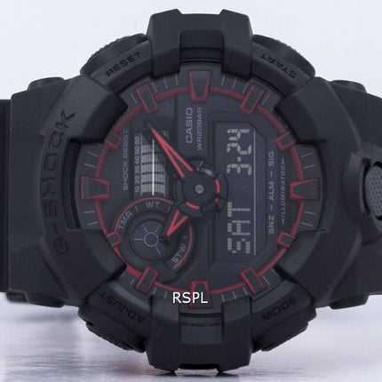 Montre Casio G-Shock illuminateur résistant aux chocs GA700SE de GA-700SE-1 a 4-1 a 4 masculine