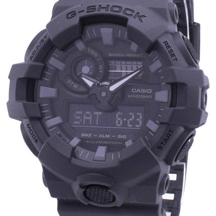 Montre Casio Illuminator alarme G-Shock analogique numérique 8 GA-700UC-a GA700UC-8 a masculine