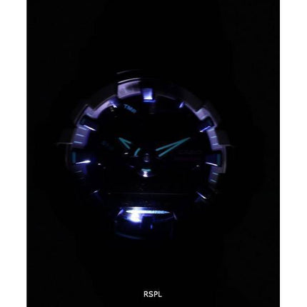 Montre pour homme Casio G-Shock Virtual Analog Digital Quartz GA-700VB-1A GA700VB-1 200M