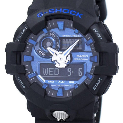 Analogique numérique Casio G-Shock 200M GA-710-1 a 2 montre homme
