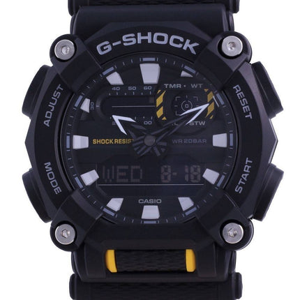 Montre pour homme Casio G-Shock cadran noir analogique numérique GA-900-1A GA900-1 200M