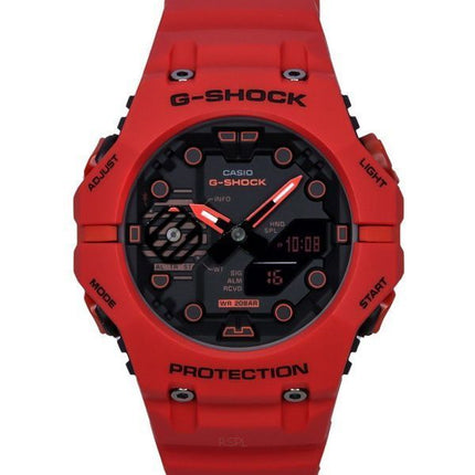 Montre pour homme Casio G-Shock analogique numérique avec bracelet en résine et cadran noir à quartz GA-B001-4A 200M