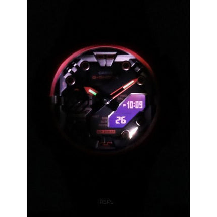 Montre pour homme Casio G-Shock analogique numérique avec bracelet en résine et cadran noir à quartz GA-B001-4A 200M