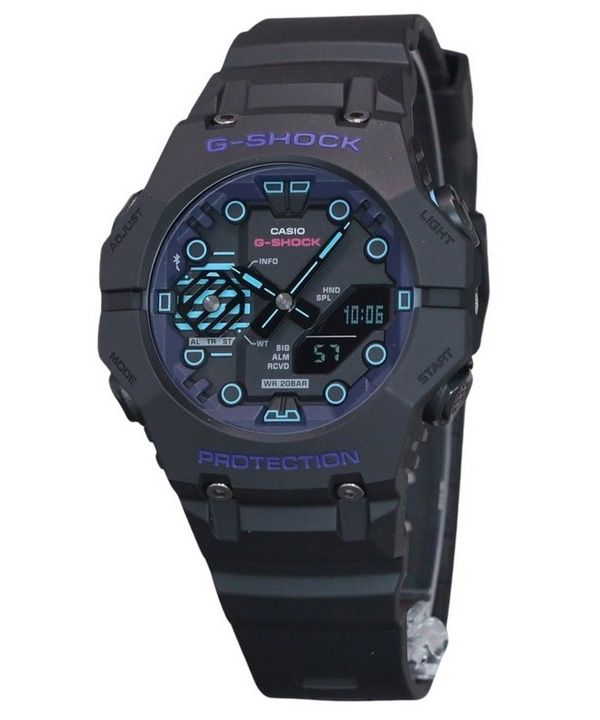 Casio G-Shock Cyberspace Analog Digital Smartphone Link Bluetooth Cadran noir Quartz GA-B001CBR-1A 200M Montre pour homme