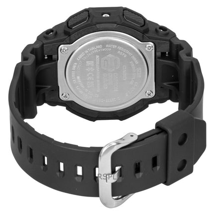 Montre homme Casio G-Shock analogique-numérique avec connexion smartphone, boîtier en résine biosourcée, cadran noir, solaire GA-B010-1A1, étanche à 200 m