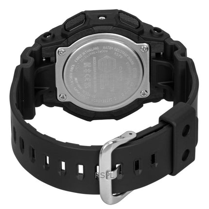 Montre homme Casio G-Shock analogique-numérique avec connexion smartphone, boîtier en résine biosourcée, cadran noir, solaire GA-B010-1A, étanche à 200 m
