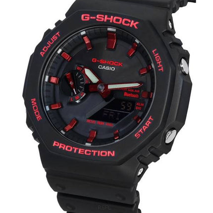 Montre pour homme Casio G-Shock analogique numérique X Ignite Red Series solaire GA-B2100BNR-1A GAB2100BNR-1 200M