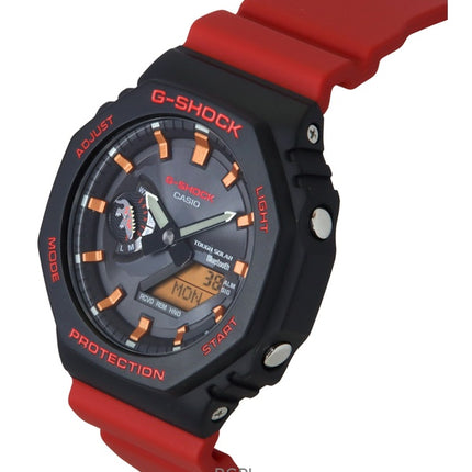 Montre homme Casio G-Shock analogique numérique Charles Darwin Foundation Smartphone Link cadran noir solaire GA-B2100CD-1A4 200 m