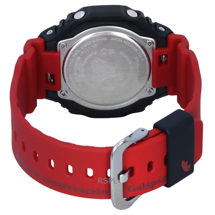 Montre homme Casio G-Shock analogique numérique Charles Darwin Foundation Smartphone Link cadran noir solaire GA-B2100CD-1A4 200 m