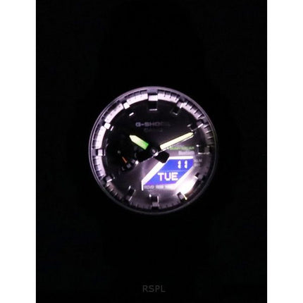 Montre pour homme Casio G-Shock analogique numérique Link Bluetooth cadran noir robuste solaire GA-B2100CT-1A5 200M
