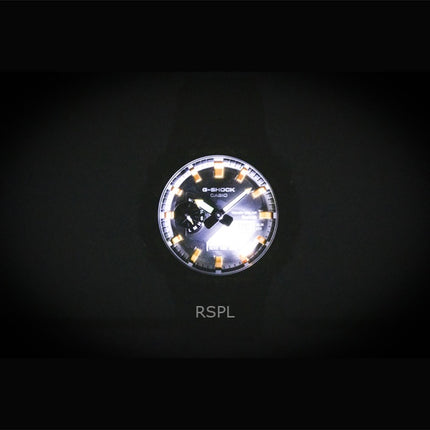 Montre homme Casio G-Shock Charles Darwin Foundation, analogique-numérique, avec connexion smartphone, cadran noir, solaire, GA-B2100DF-1A, étanche à 200 m