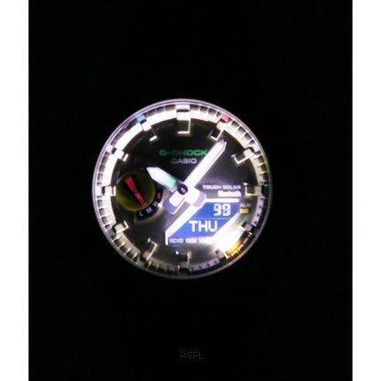 Montre pour homme Casio G-Shock analogique numérique lien Bluetooth cadran vert solaire GA-B2100FC-3A 200M