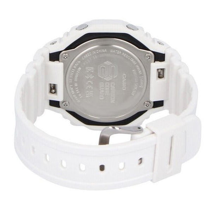 Montre pour homme Casio G-Shock analogique numérique avec bracelet en résine et cadran blanc Tough Solar GA-B2100FC-7A 200M