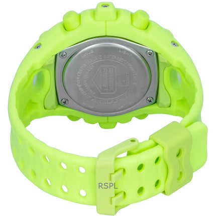 Montre unisexe Casio G-Shock analogique numérique avec bracelet en résine et cadran vert, quartz GA-V01-9A, 200 m