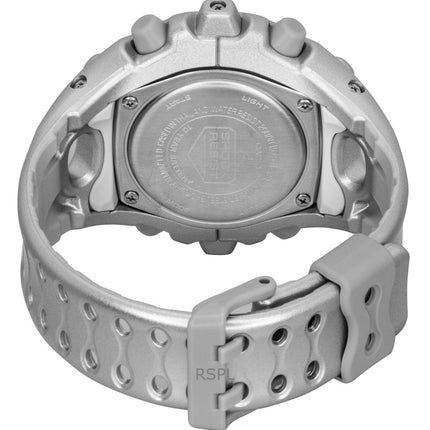 Montre Casio G-Shock analogique numérique, bracelet en résine, cadran argenté, quartz, GA-V01A-8A, 200 m, unisexe