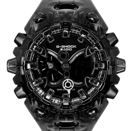 Montre homme Casio G-Shock GA-V01SKE-8A, bracelet en résine, affichage analogique et numérique, cadran noir, mouvement à quartz, étanche à 200 m.