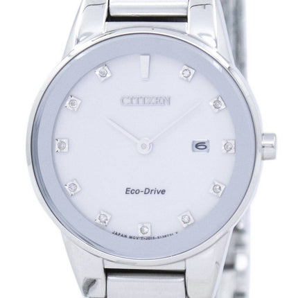 Axiome de Citizen Eco-Drive diamant Accent GA1050-51 b Women Watch