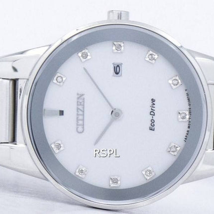 Axiome de Citizen Eco-Drive diamant Accent GA1050-51 b Women Watch