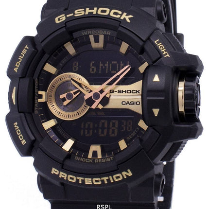 Montre Casio G-Shock Analog numérique World Time GA-400GB-1A9 Hommes