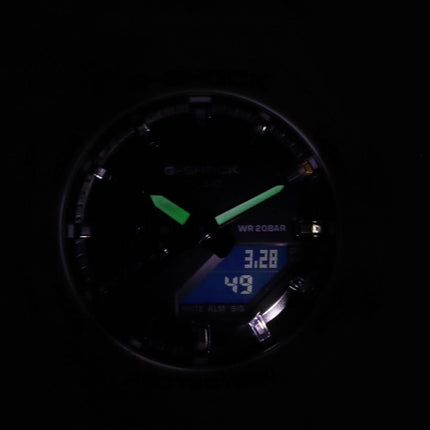 Casio G-Shock Analogique Numérique Cadran Noir Quartz GAE-2100GC-7A GAE2100GC-7 200M Montre Homme