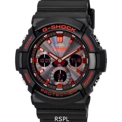 Montre pour homme Casio G-Shock analogique numérique X Ignite Red Series Tough Solar GAS-100BNR-1A GAS100BNR-1 200M