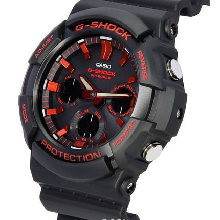 Montre pour homme Casio G-Shock analogique numérique X Ignite Red Series Tough Solar GAS-100BNR-1A GAS100BNR-1 200M