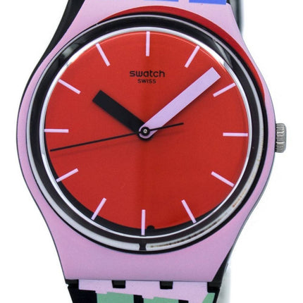Montre unisexe Swatch Originals A Cote Quartz GB286 Multicolor