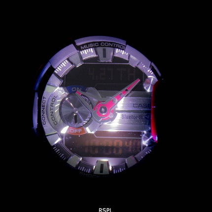 Montre Casio G-Shock G'MIX Bluetooth intelligents Heure monde analogique-numérique GBA-400-4A Hommes